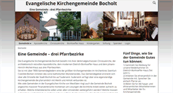 Desktop Screenshot of evangelisch-bocholt.de